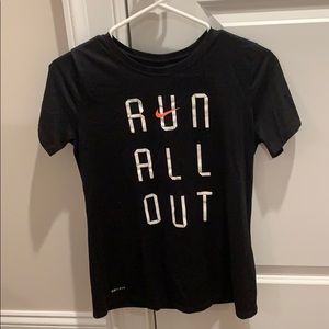 Nike Dri-Fit Black T Shirt